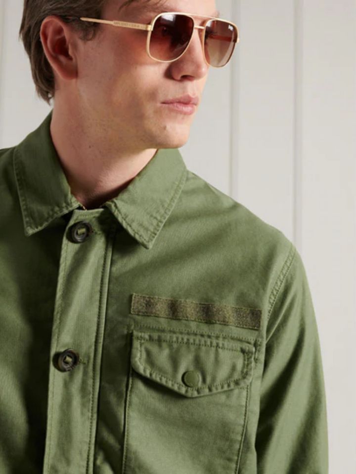 Armégrön Superdry herrjacka