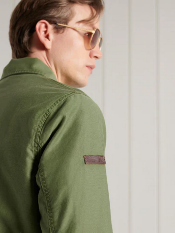 Armégrön Superdry herrjacka