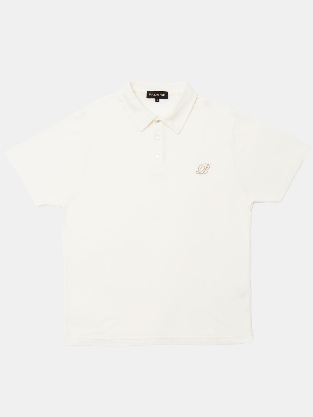 Krämfärgad Palapse Lyocell Polo män