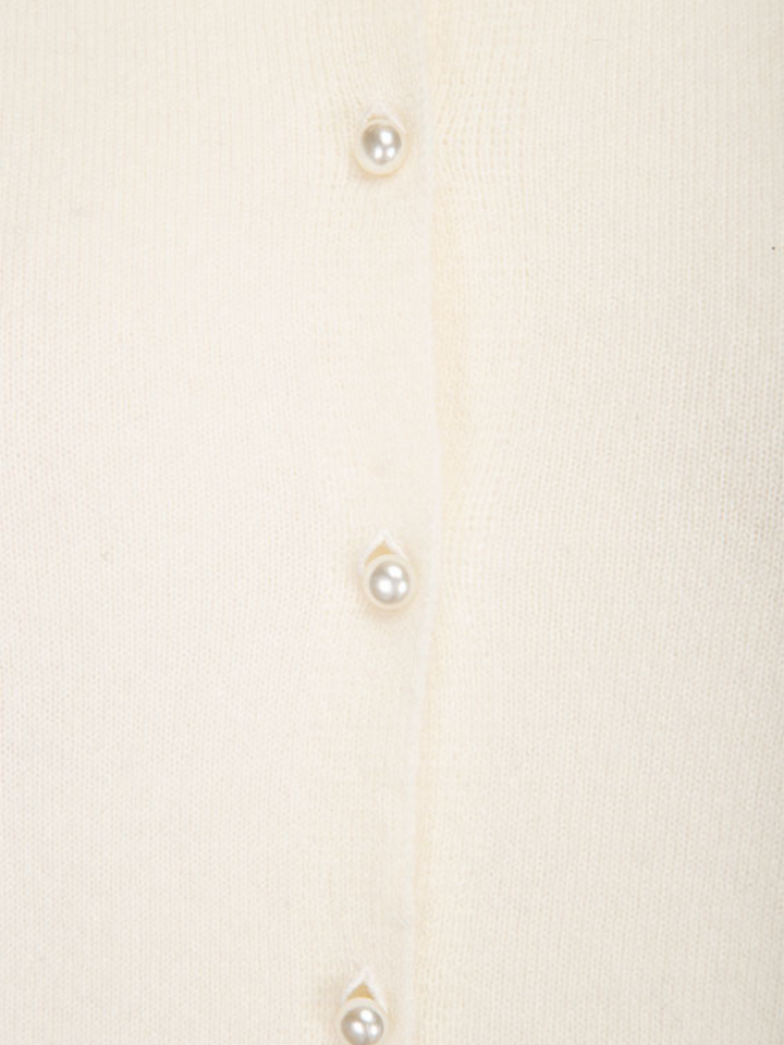Cream Moonbeam Vilja Cashmere Cardigan