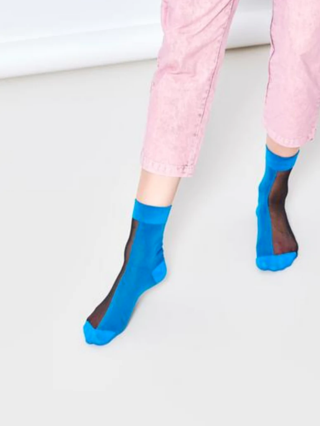 Blå Hysteriaa Filippa Ankel Sock