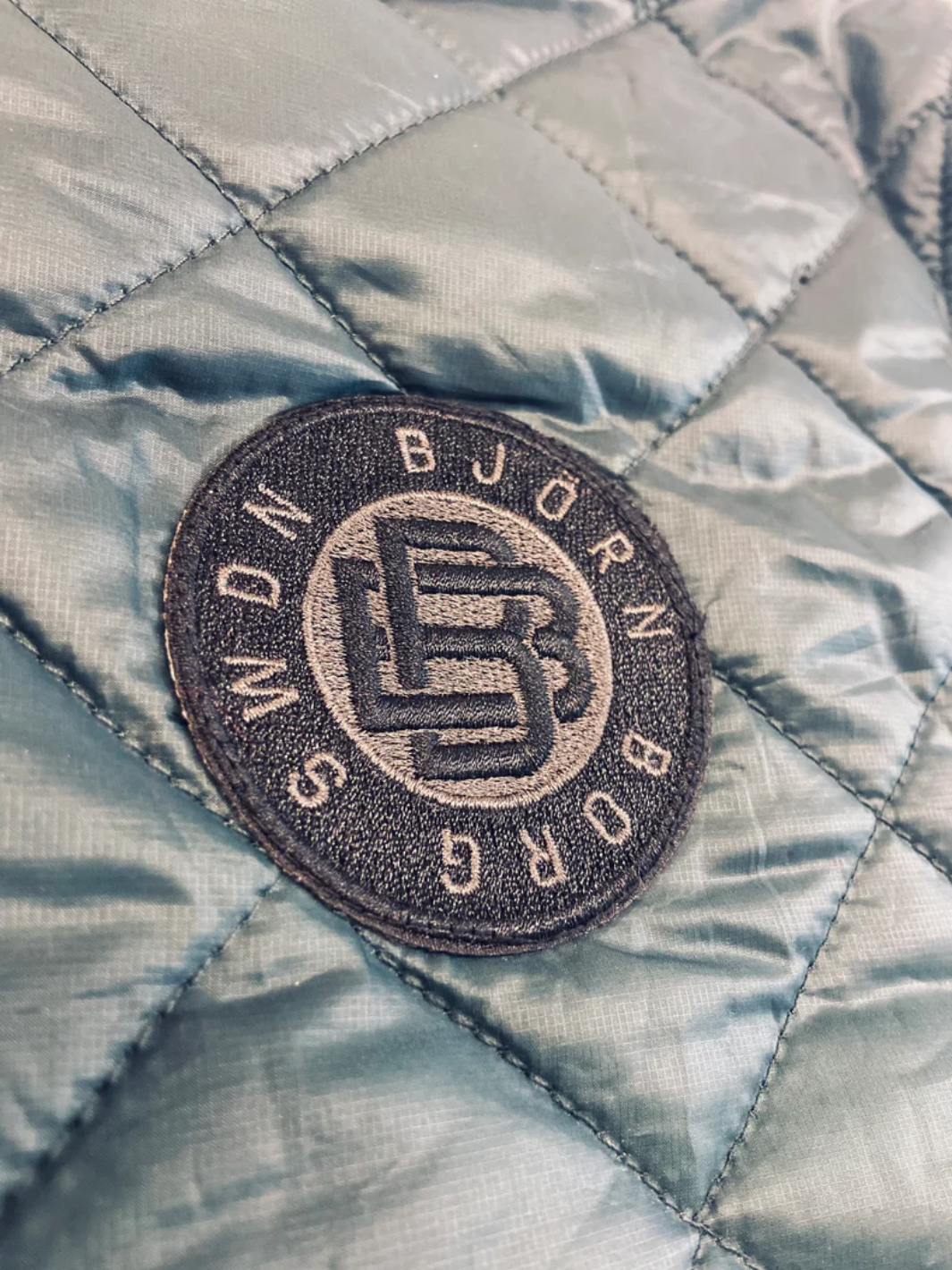 Grön Quiltad Björn Borg herrjacka