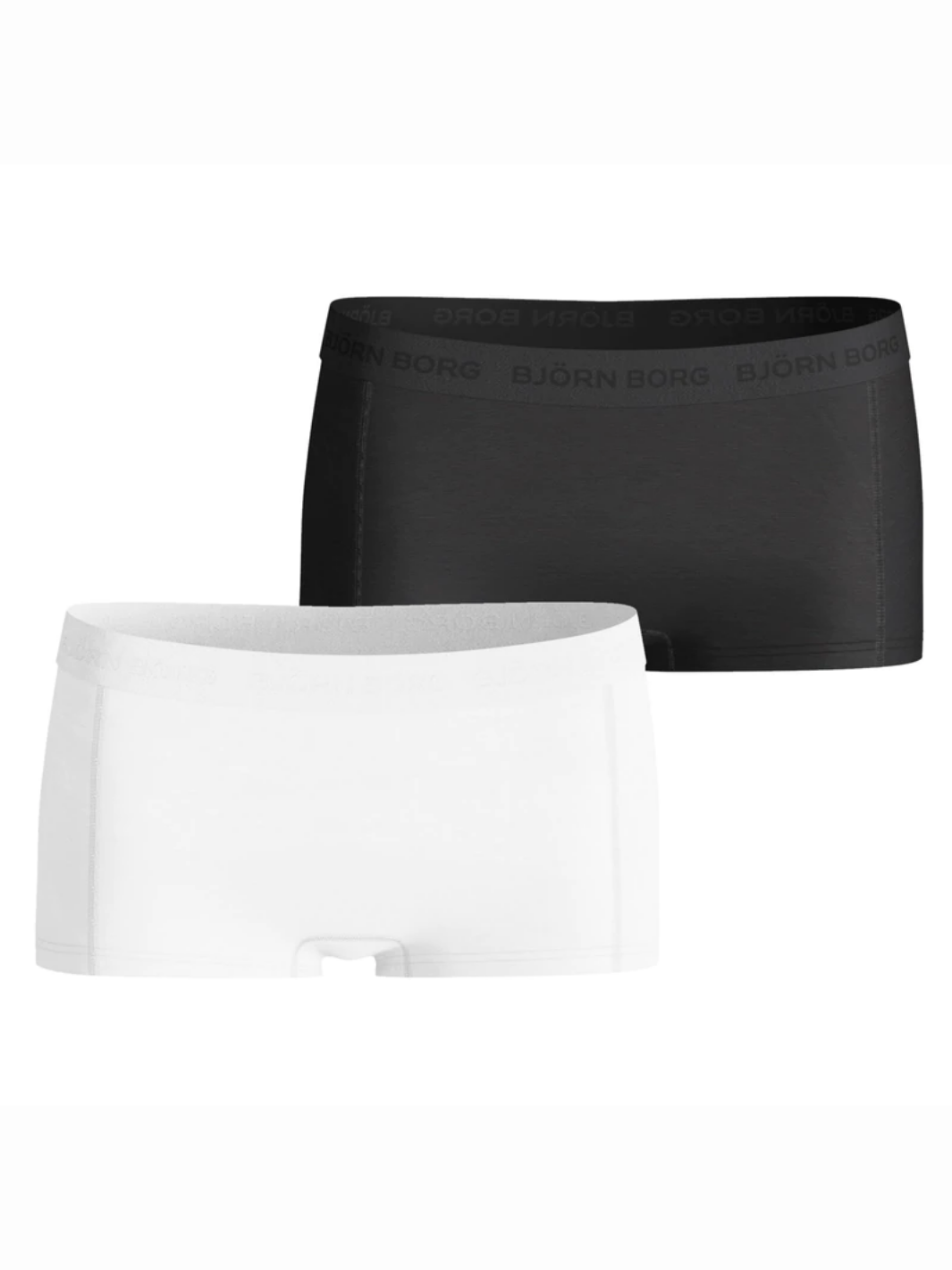 Svart/Vit Björn Borg Girls Mini Shorts
