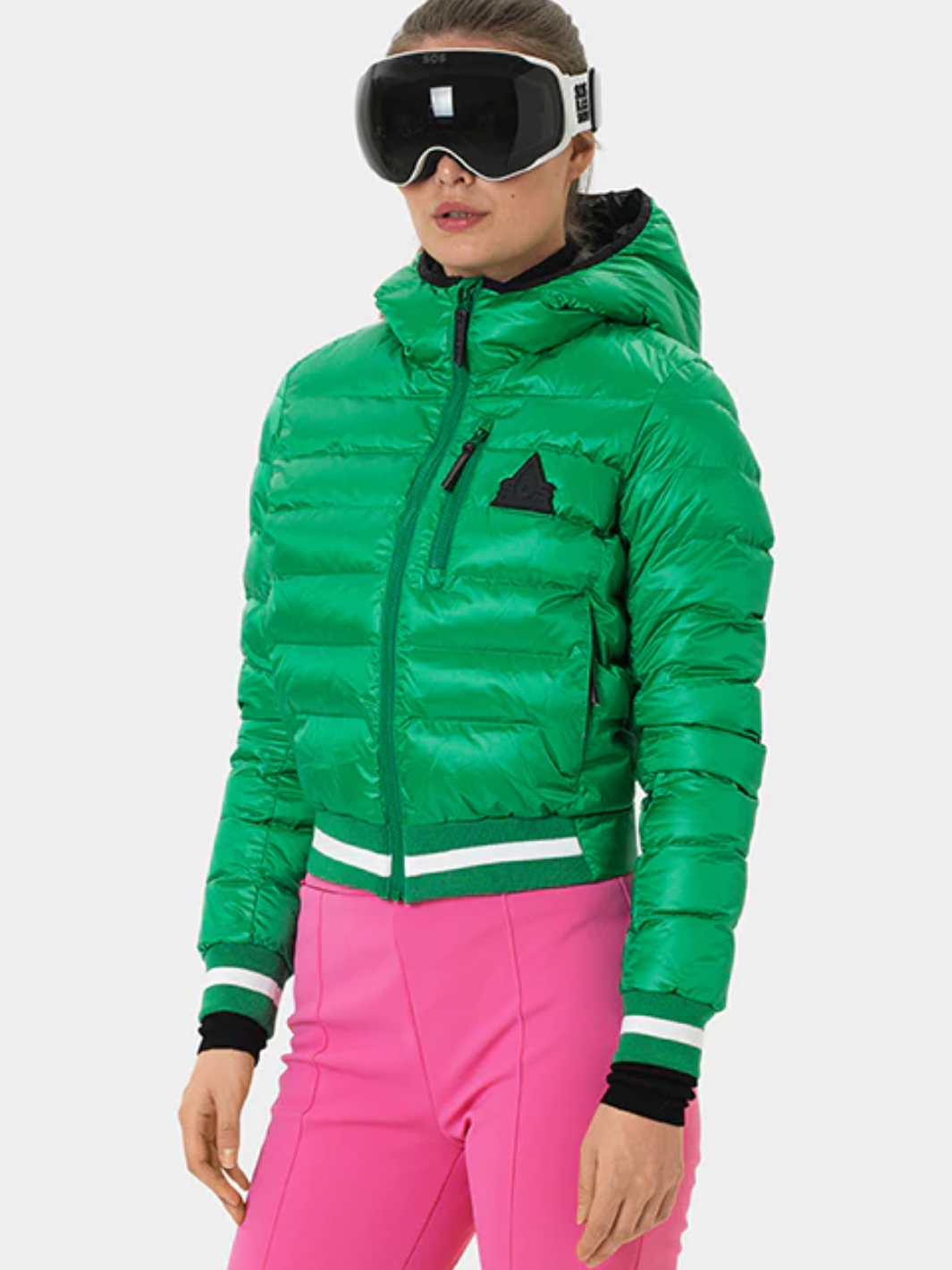 Grön SOS Vera Midlayer dunjacka