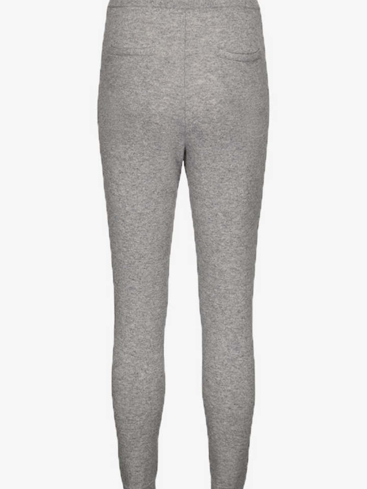 Gråa Moonbeam Cashmere Stickatde Byxor