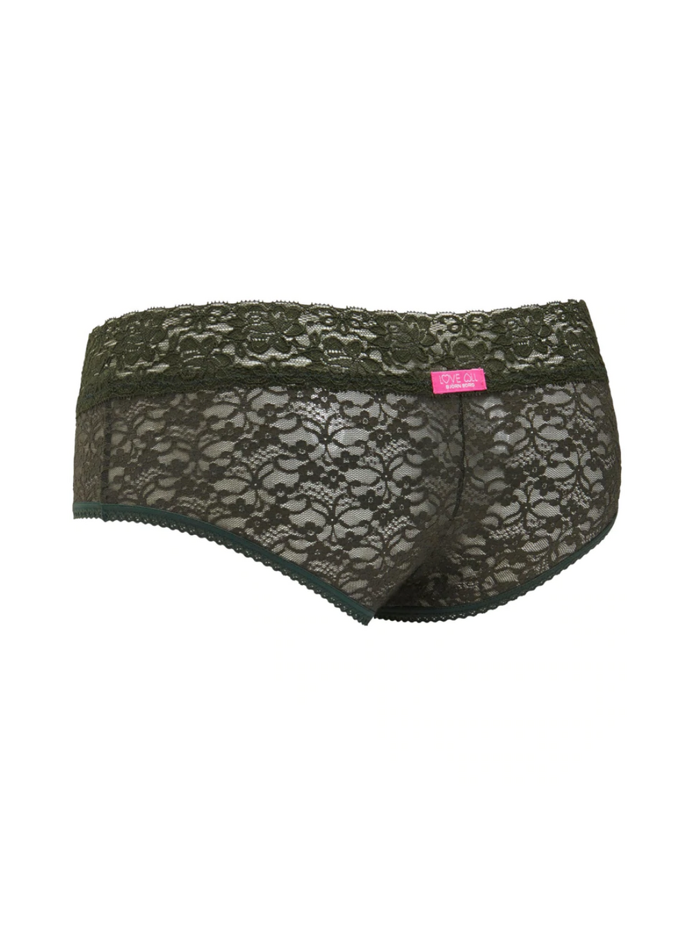 Armygrøn Björn Borg Blonde Lace Hipster