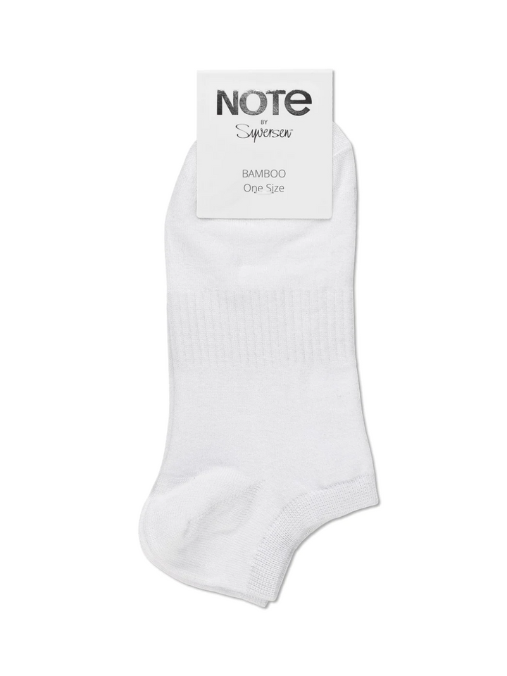 White Note Sneakers Sock för kvinnor