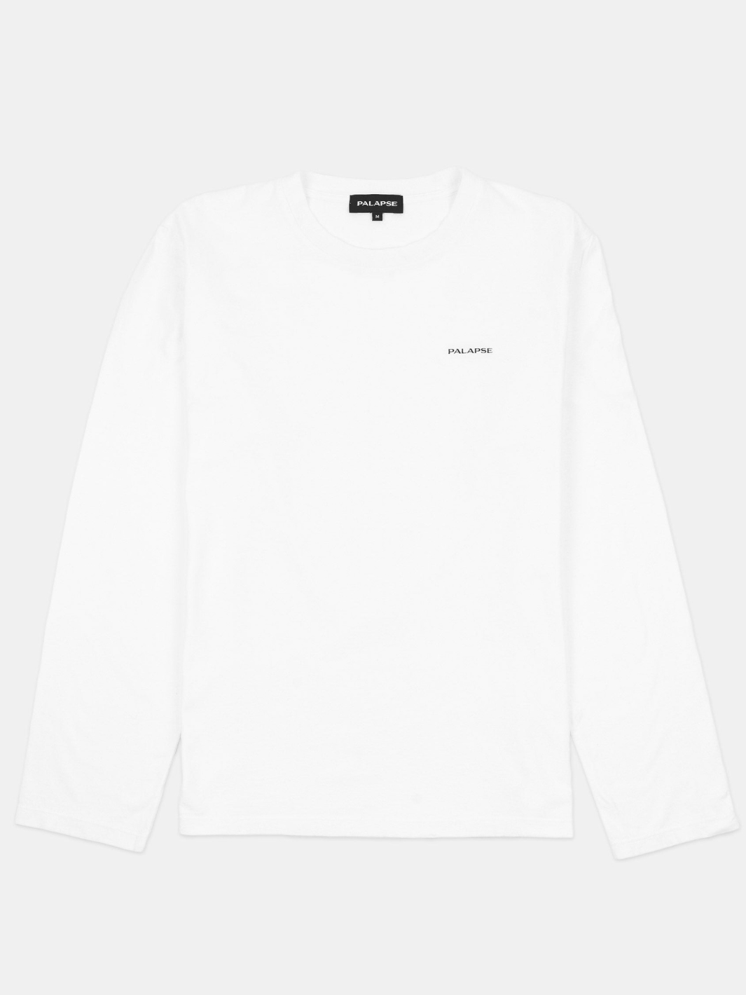 Vit långärmad Palapse T-shirt män i normal passform