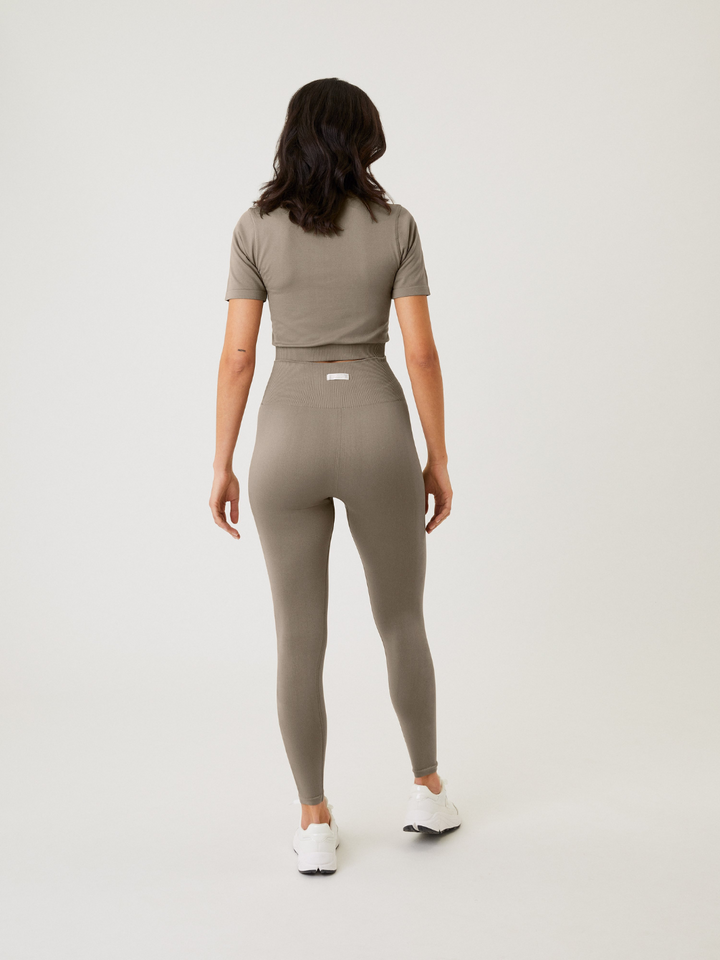 Khaki Björn Borg Tights med hög midja