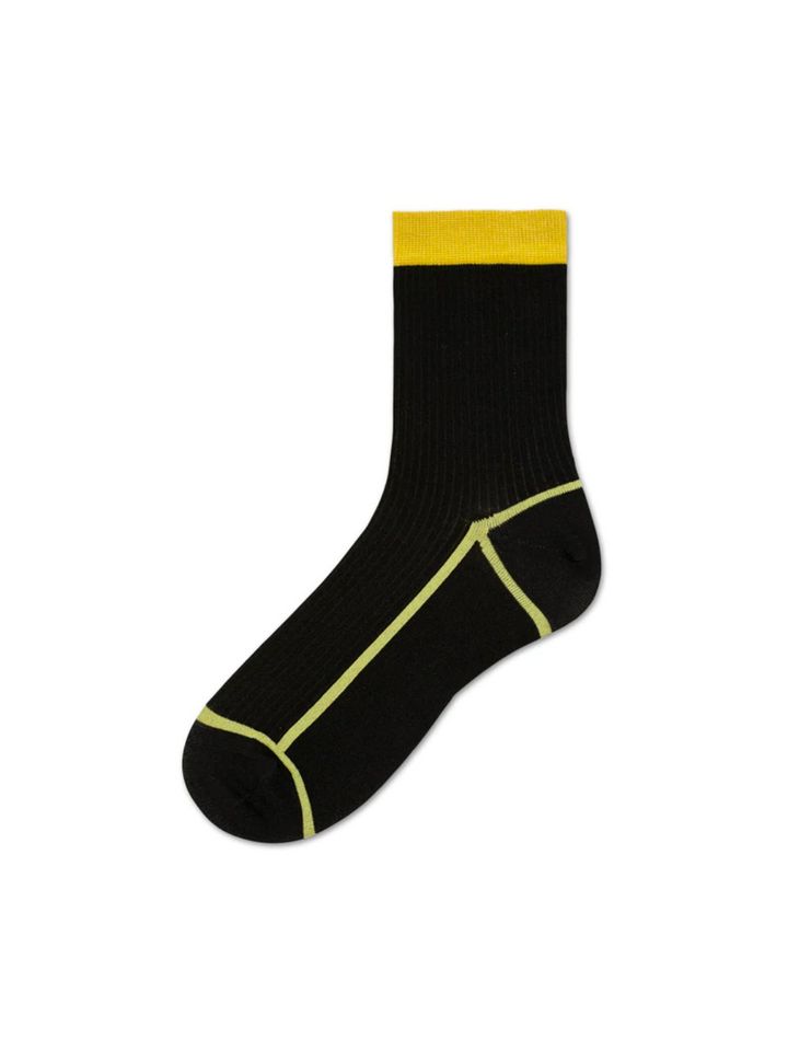 Svart Hysteriaa Lily Ankel Sock