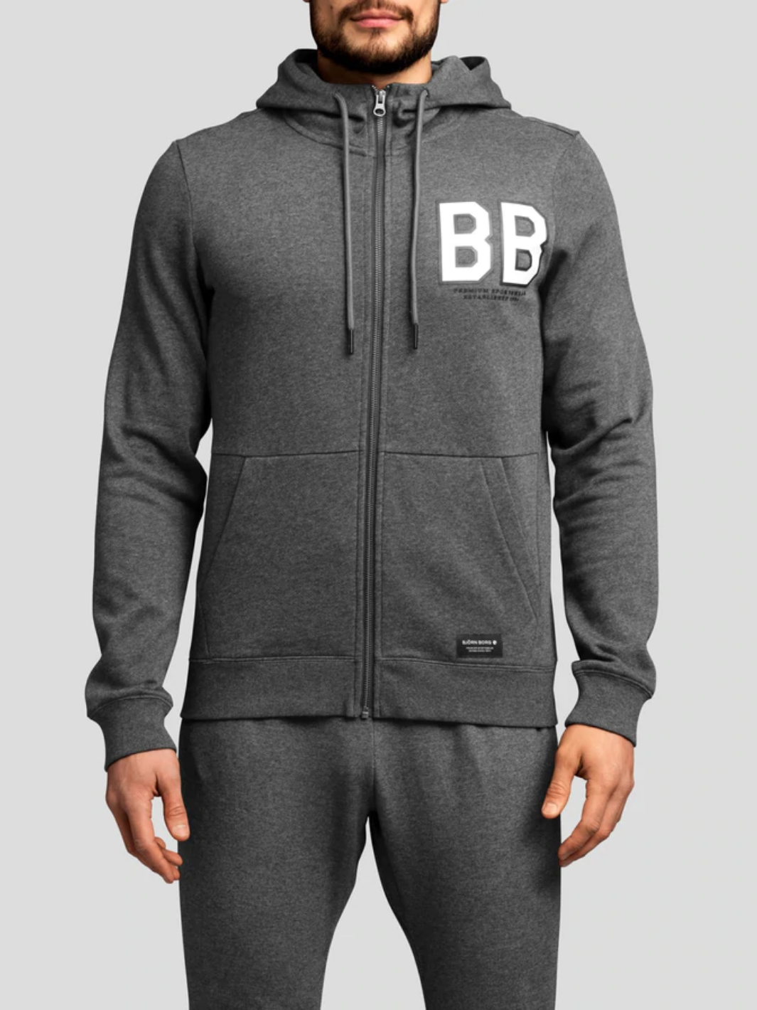 Kolgrå Skir Björn Borg Sweat Shirt