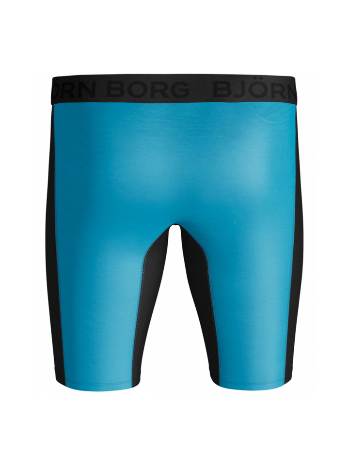 Ljusblå Lång Björn Borg Performance Boxershorts