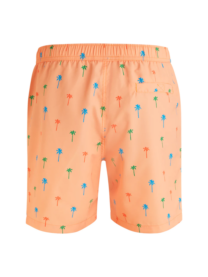 Orange Björn Borg badshorts med palmer