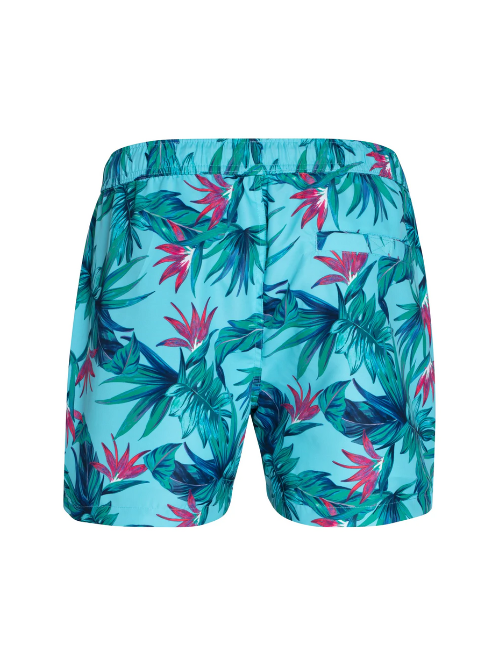 Turkise Björn Borg badeshorts med blomstermotiv