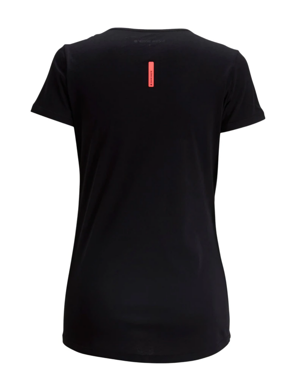 Sort Björn Borg dame T-shirt med pink logo