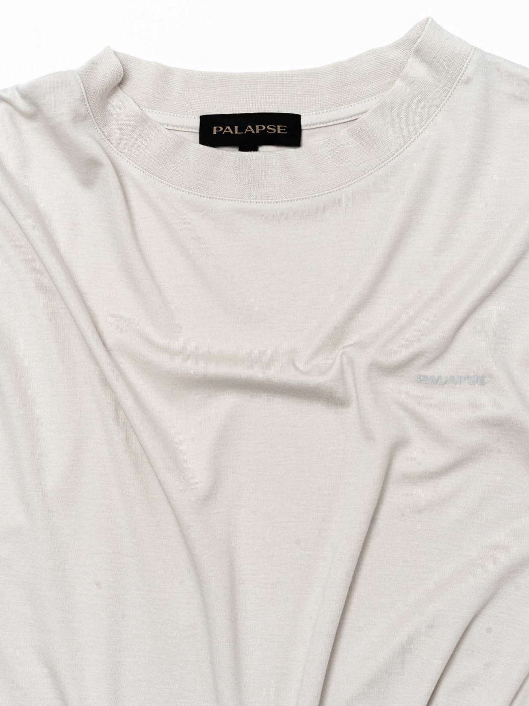 Långärmad Sand Palapse Lyocell T-shirt för män
