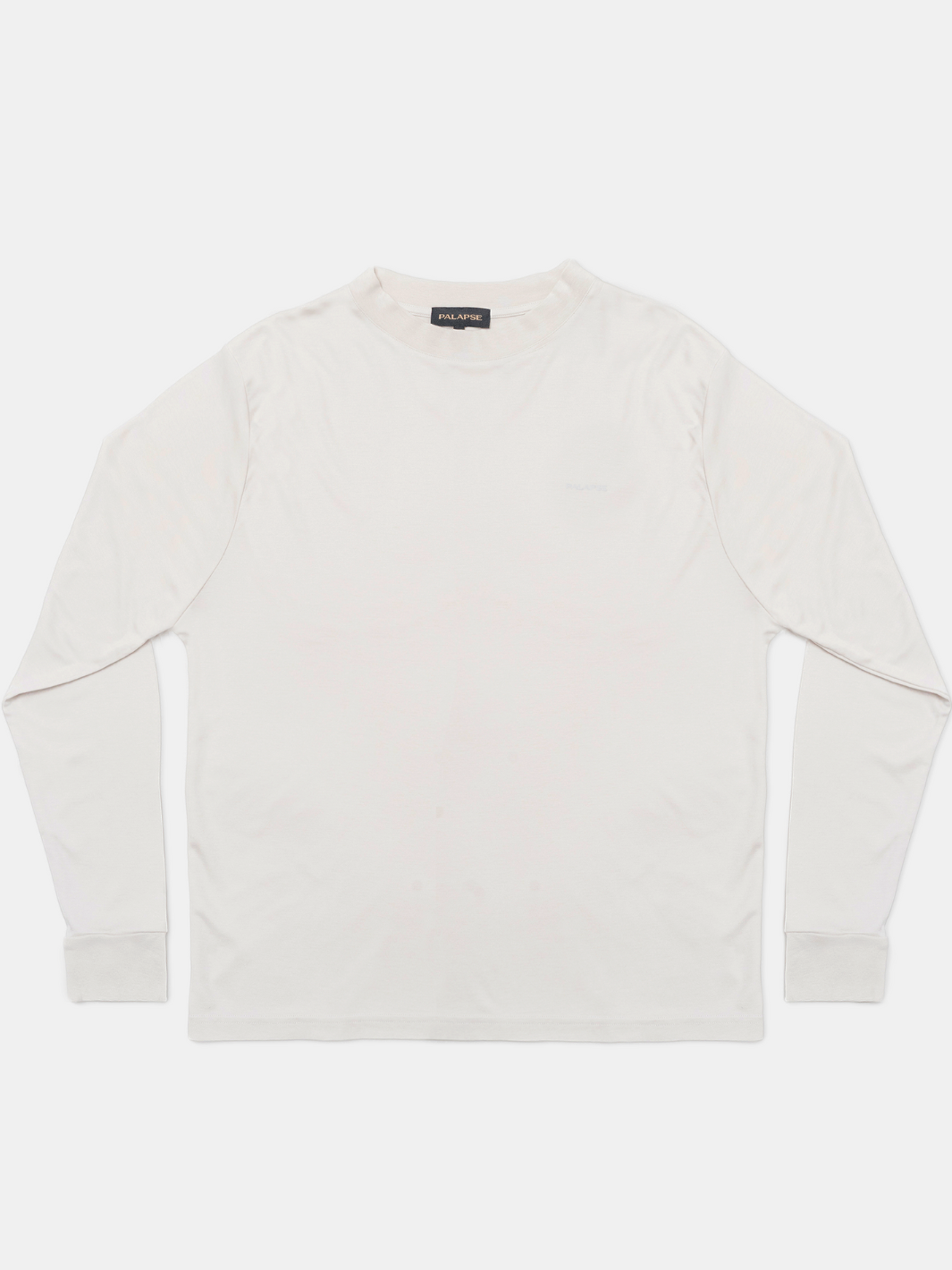 Långärmad Sand Palapse Lyocell T-shirt för män