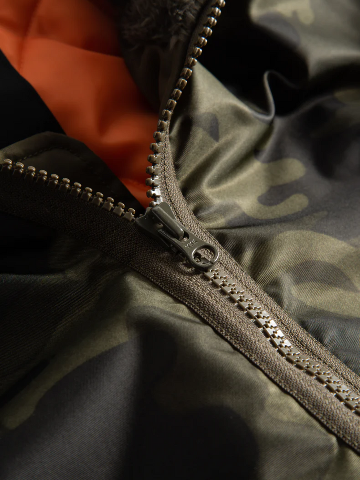 Cliff Bomber hoodiejacka för män