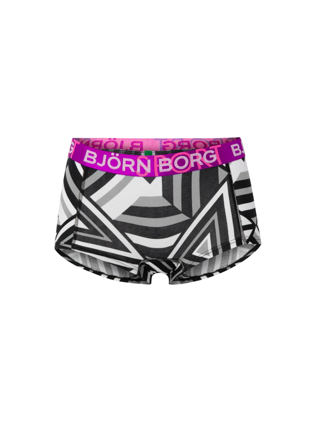 Sort Mønstret Björn Borg Mini Shorts 1-pack