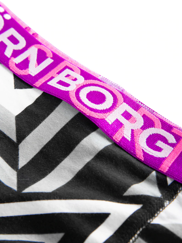 Sort Mønstret Björn Borg Mini Shorts 1-pack