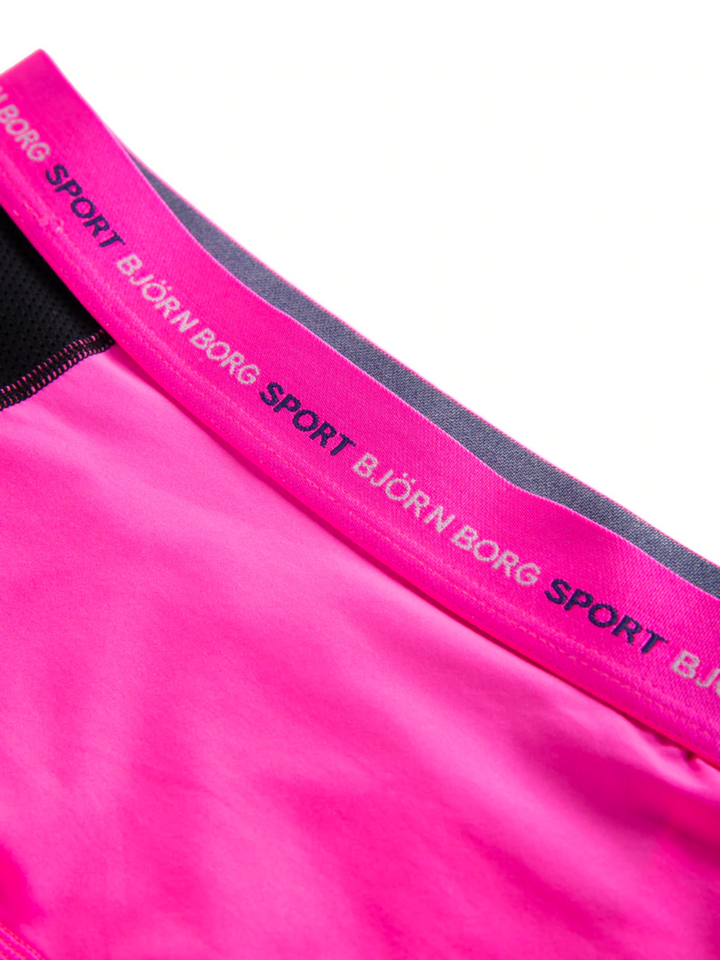 Pink Björn Borg Performance Mini Shorts
