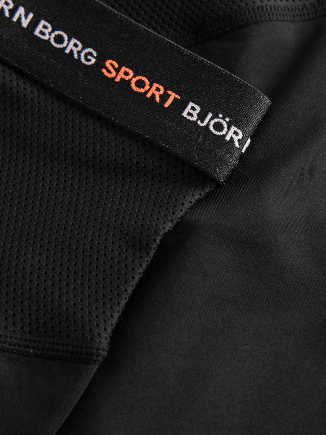 Sort Björn Borg Performance Mini Shorts