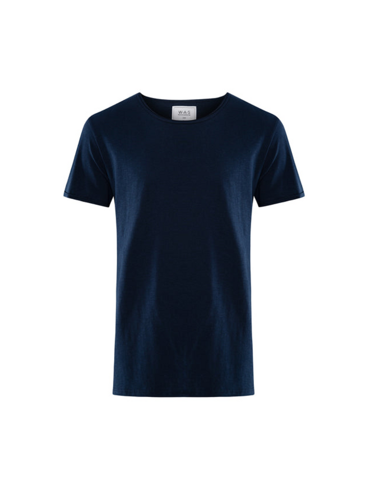 Mörkblå WAS Vegas T-shirt i Raw Look