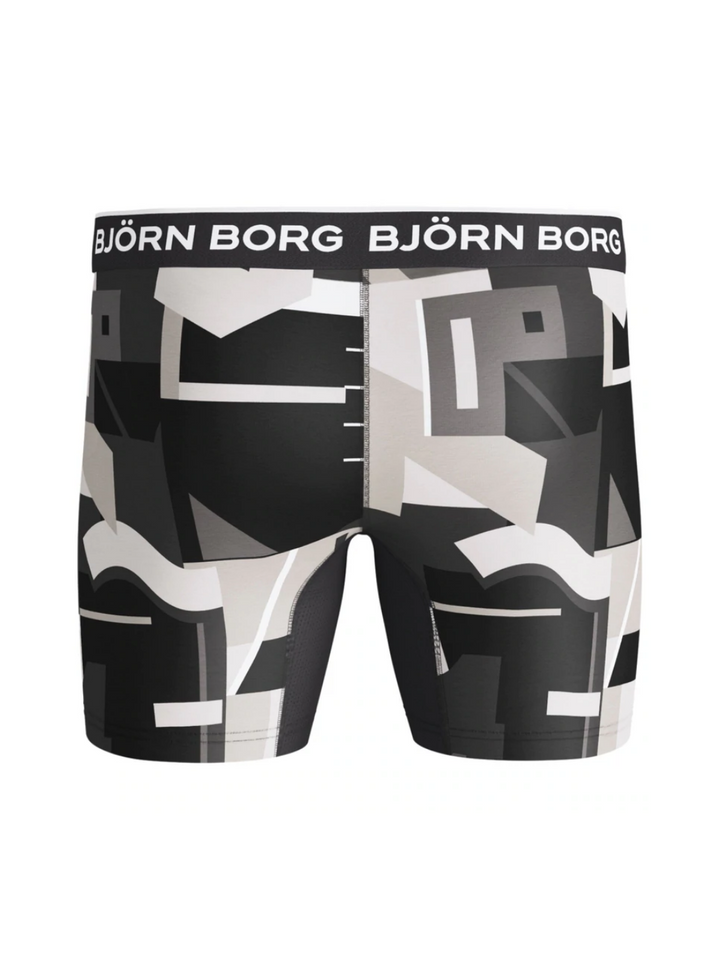 Multi Farvet 1-Pack Björn Borg Performance Boxershorts