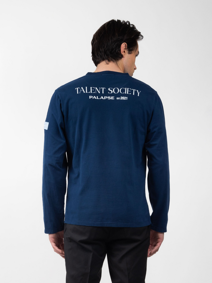 Långärmad Palapse Talent Society T-shirt för män