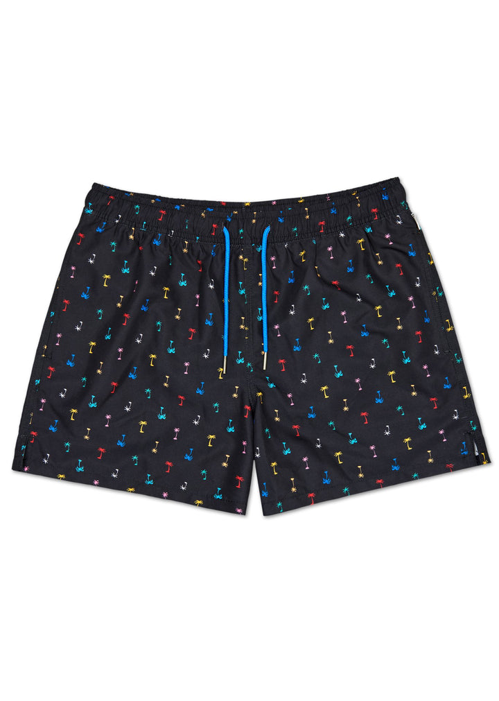Svarta Happy Socks Palm Beach badshorts
