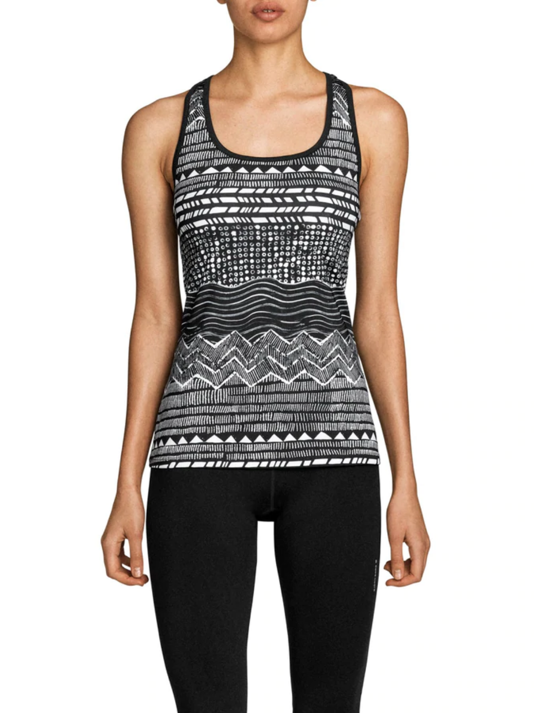 Sort Mønstret Björn Borg Pam Tanktop