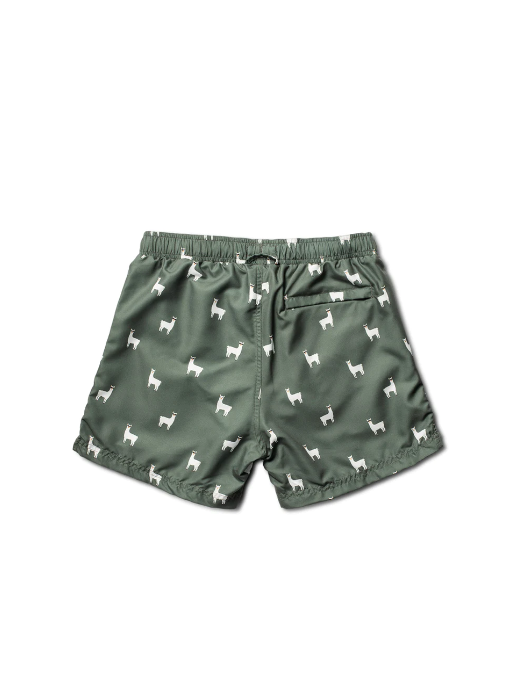 Army Green Panos Emporio Classic Lama badshorts för män