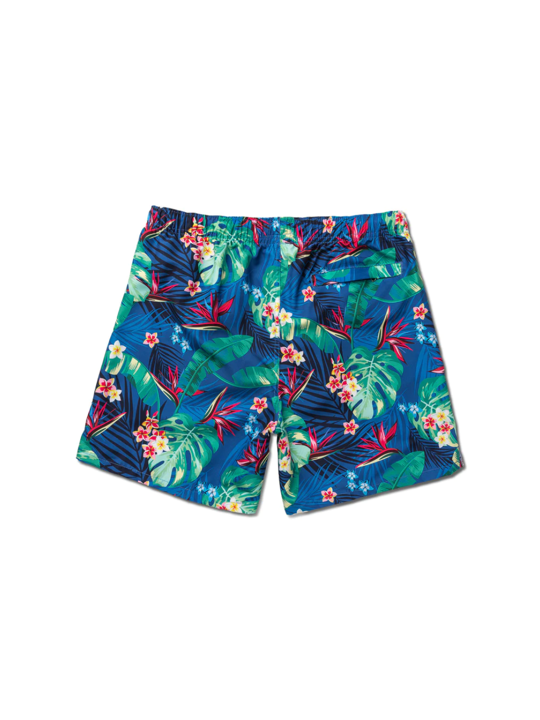 Blåmönstrade Panos Emporio badshorts för män