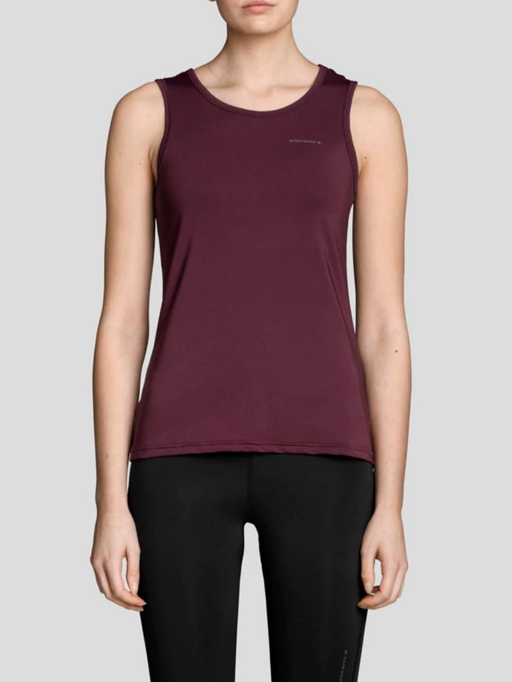 Bordeaux Björn Borg Dame Pascale Performance Top