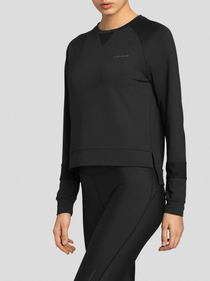 Sort Langærmet Björn Borg Paulina Crewneck