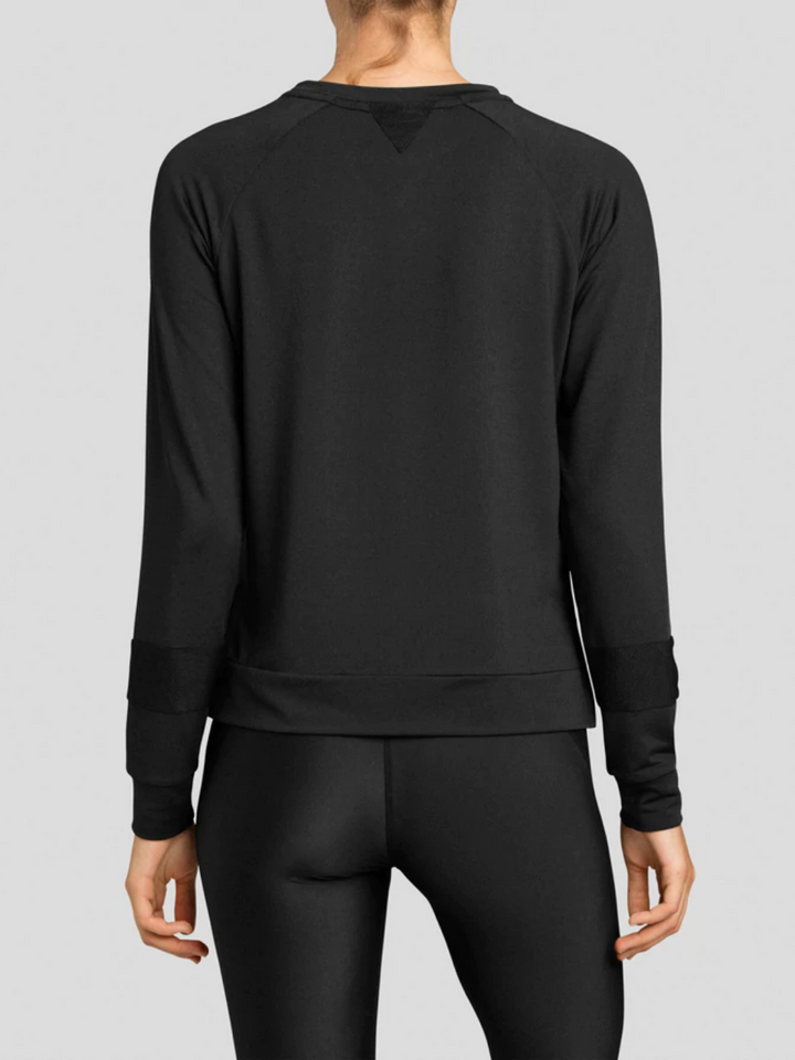 Sort Langærmet Björn Borg Paulina Crewneck