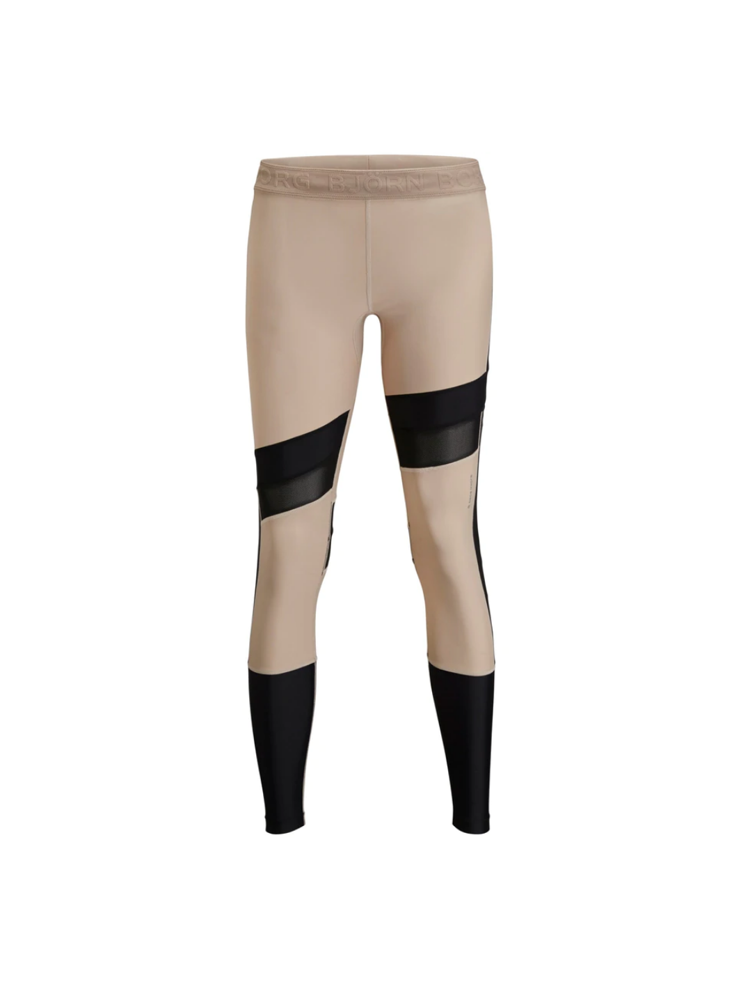 Sandfarvet Björn Borg Peace Performance Tights