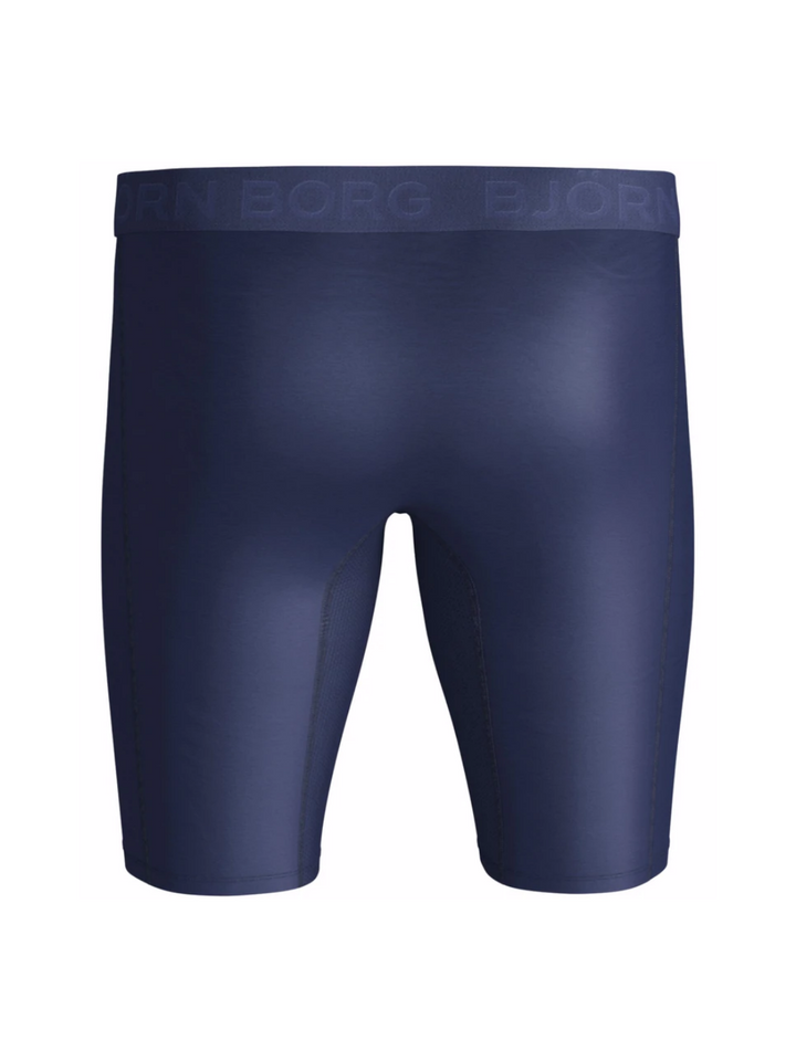 Mørkeblå Björn Borg Performance Long Boxershorts