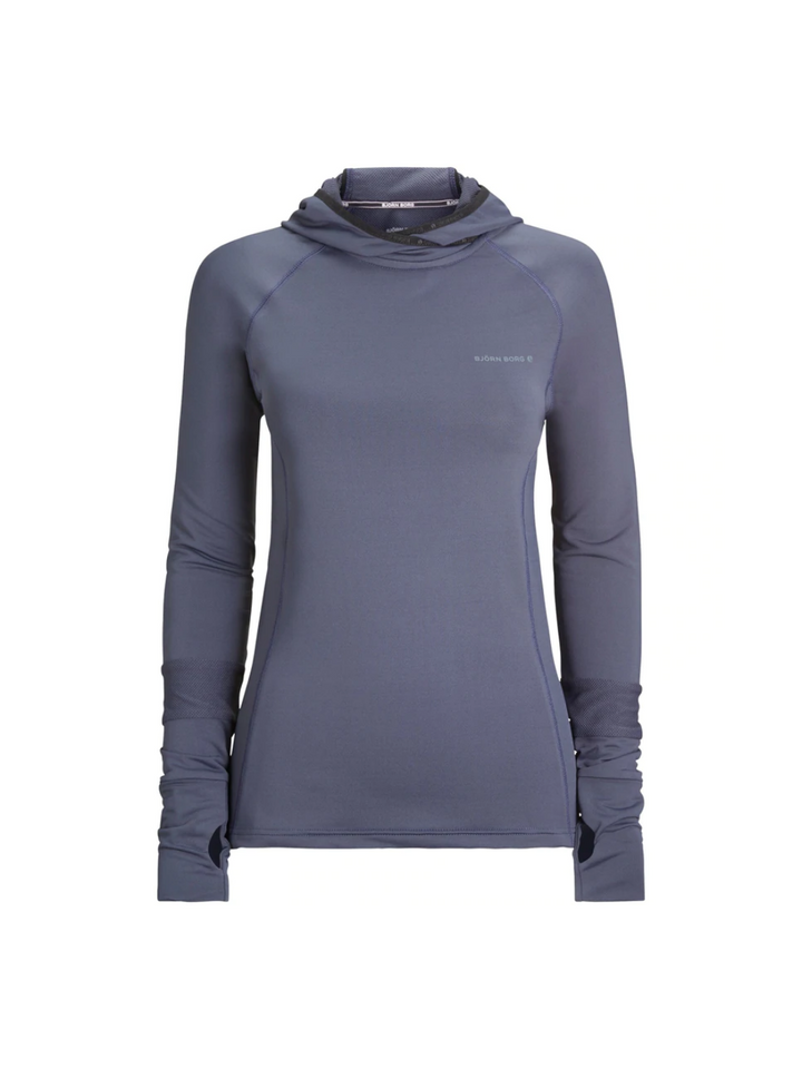 Mørkeblå Björn Borg Philipine  Performance Hoodie