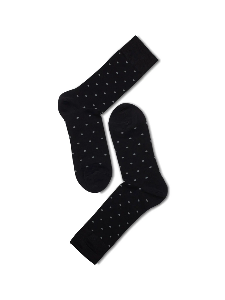 Prickig Black Note Bamboo Sock