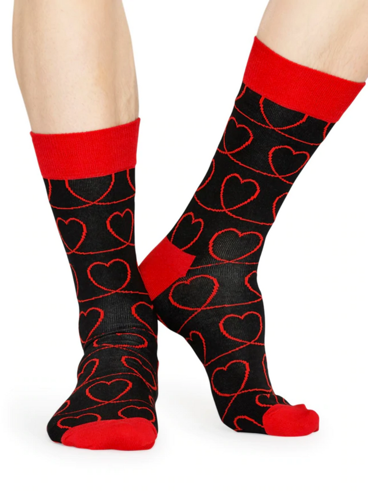 Svarta Happy Socks Loveline Sock For Him