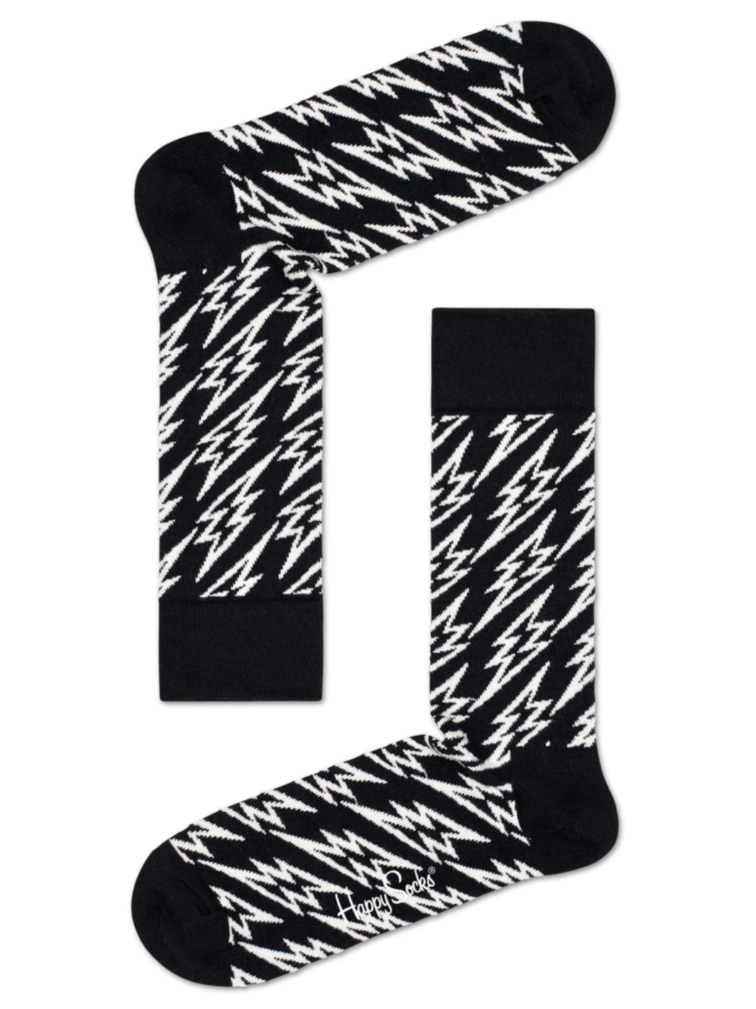 Svart och vit Happy Socks presentförpackning för honom