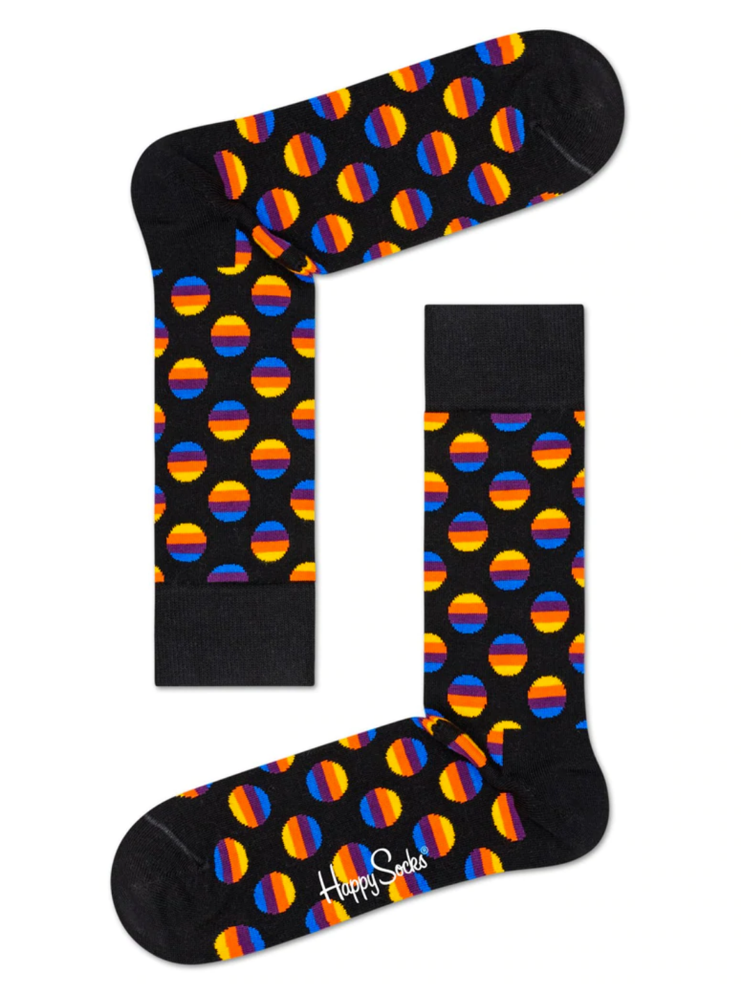 4-pack prickade Happy Socks presentask för honom