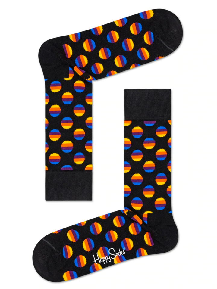 4-pack prickade Happy Socks presentask för honom