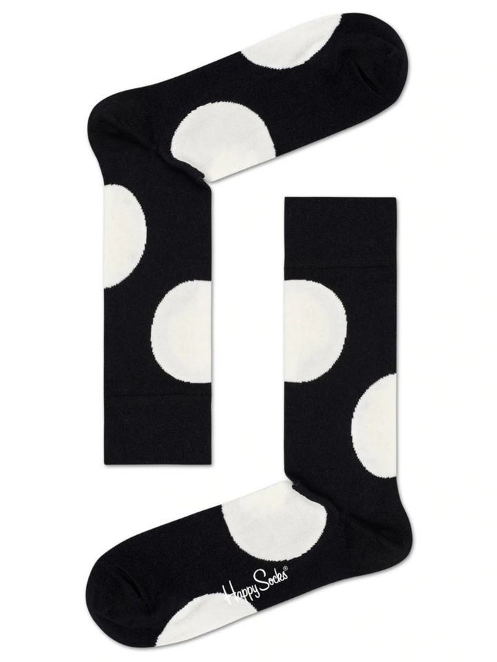 Svart och vit Happy Socks presentförpackning för honom