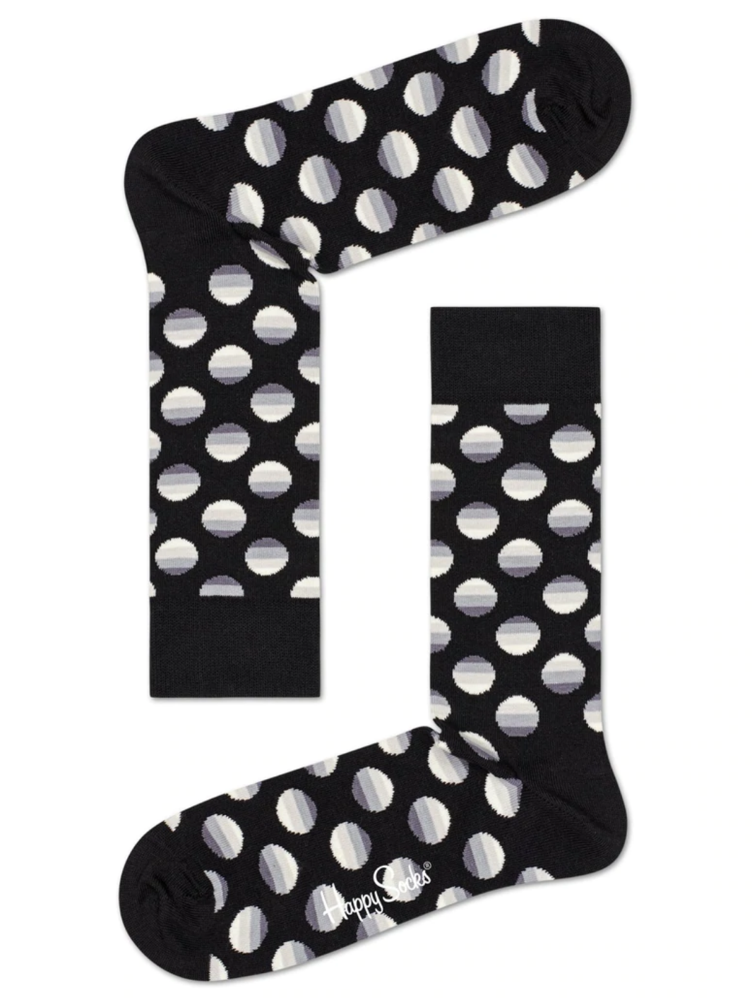 Svart och vit Happy Socks presentförpackning för honom