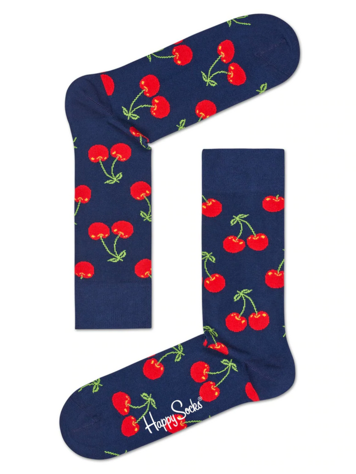 4-pack Happy Socks presentförpackning med fruktmotiv