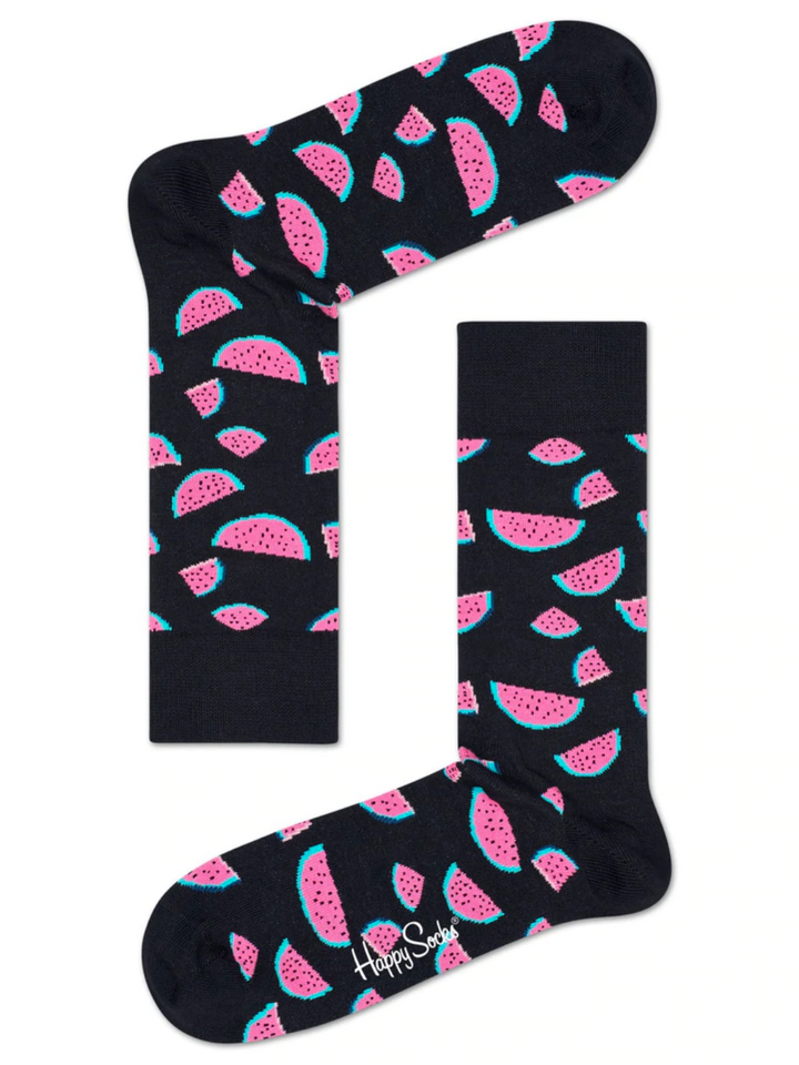 4-pack Happy Socks presentförpackning med fruktmotiv