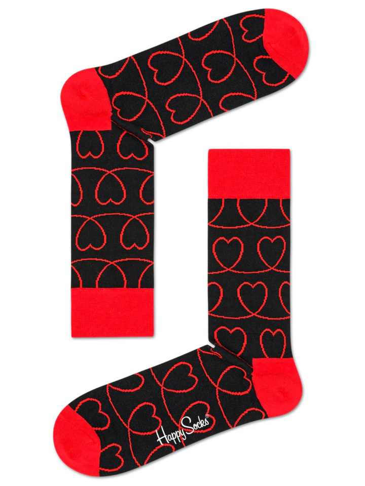 Svarta Happy Socks Loveline Sock For Him