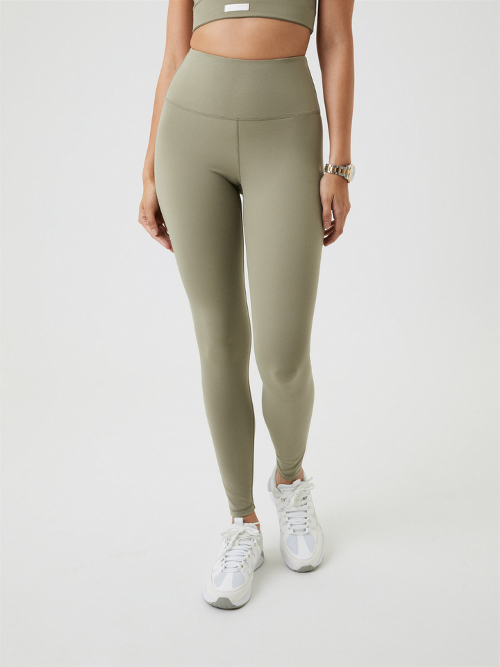 Dusty Green Björn Borg High Waist Comfort Tights